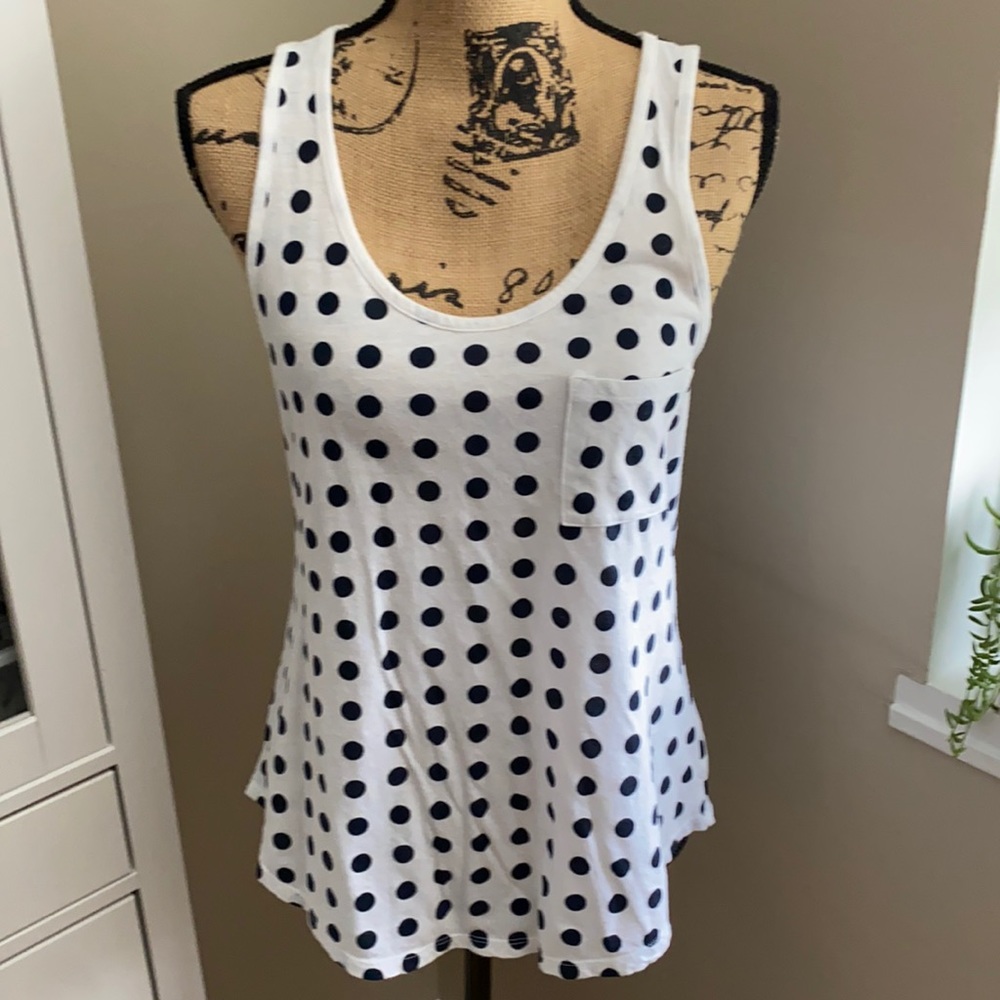 Polka dot tank